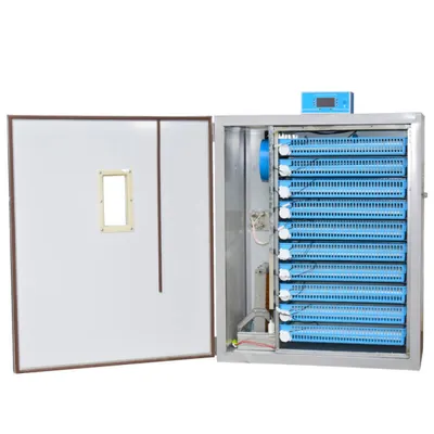 Incubator Oua Profesional, cu Invertor, MS-1000, Intoarcere Automata, Inox, Alimentare 12V/220V, 1000 de Oua de Gaina, Rata, Gasca etc, Model Nou