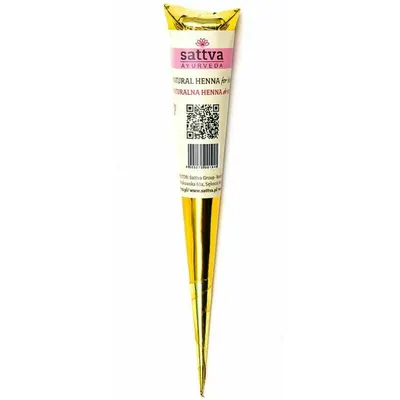 Henna Tattoo - henna pentru tatuaje temporare, 30ml – Sattva Ayurveda