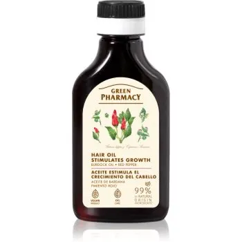 Green Pharmacy Red Peppers Burdock Oil Ulei din brusture pentru stimularea cresterii parului