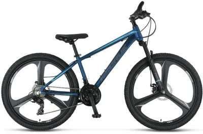 Bicicleta MTB Umit Accrue 2D, cadru 18 ,albastru indigo , roata 26 , cadru aluminiu