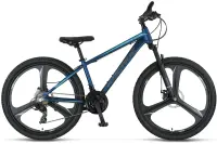 Bicicleta MTB Umit Accrue 2D, cadru 18 ,albastru indigo , roata 26 , cadru aluminiu