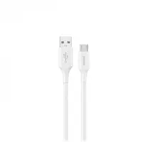 Cablu Date si Incarcare USB-A - microUSB Dudao L2SM, 18W, 1.2m, Alb