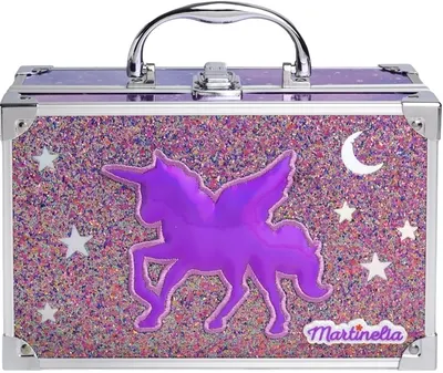 Trusă de frumusețe pentru copii Martinelia Galaxy Dreams - valiză de metal