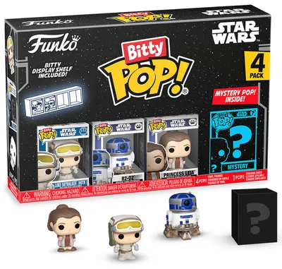 Set mini figurine Funko Bitty POP! Movies: Star Wars - 4-Pack (Series 1)
