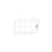 Metallic protection grids pentru IP43 and IP66 emergency lighting luminaires LED