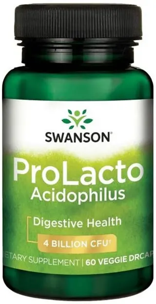 ProLacto Acidophilus, 60 capsule vegetale, Swanson