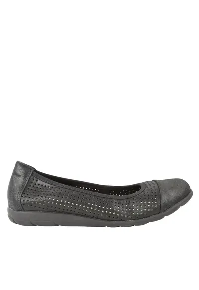 Pantofi casual - dama - 2024 negru - piele naturala - Negru