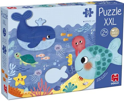 Puzzle pentru copii Goula din 18 XXL piese - Ocean