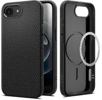 Husă Spigen - Liquid Air, iPhone 16e/17e, MagSafe, negru