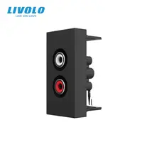 Modul priza audio RCA, 1M Negru