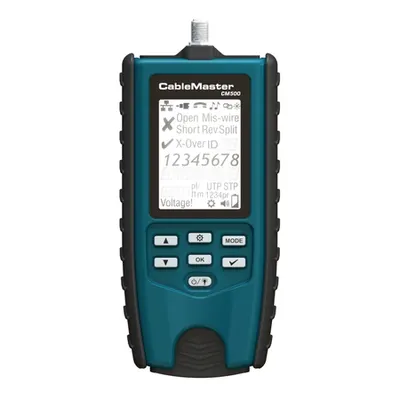 CableMaster 550 Tester cablu, inclusiv pachetul de accesorii