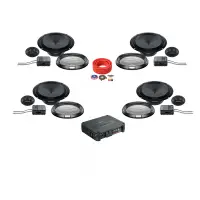Pachet difuzoare auto cu amplificator SEAT León 1P facelift 2009 - 2012 Audison Prima 520 W