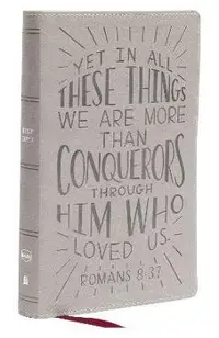 Nkjv, Holy Bible for Kids, Verse Art Cover Collection, Leathersoft, Gray, Comfort Print: Holy Bible, New King James Version