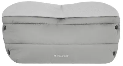 Mănușă pentru cărucior KikkaBoo - Classic, Light Grey