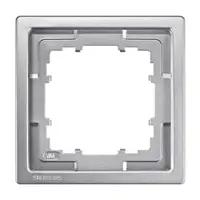 Ramă, Style, platină metalică, 5 module