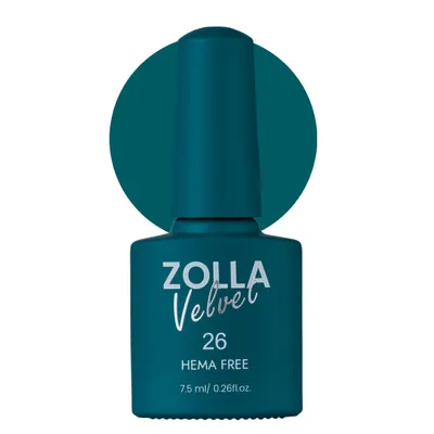 Oja semipermanenta Zolla Velvet Hema Free 26