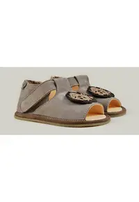 Sandale Barefoot din piele naturala - Rani - Maro - Maro