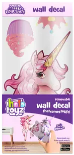 Sticker interactiv de perete HoloToyz Augmented Reality - Unicorn