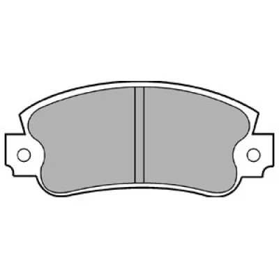 Set placute frana, frana disc DELPHI LP353