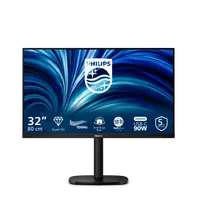 Monitor Consumer Philips 32B2U3601/00, 31.5", 2560 x 1440 pixeli, Black, 5 ani Garantie