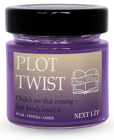 Lumânare parfumată Next Lit Burning Tropes - Plot Twist, 180 g
