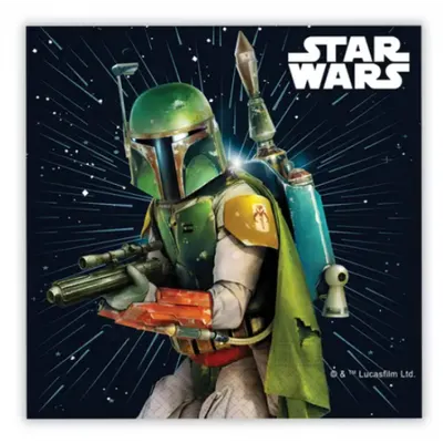 Servetele petrecere star wars 33x33 cm Procos PR93881