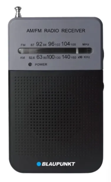 Radio Blaupunkt - PR3BK, negru/gri