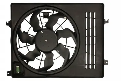 Ventilator radiator (cu carcasa) potrivit HYUNDAI IX35; KIA SPORTAGE III 1.6 2.0 08.09-12.15