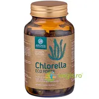 Chlorella Forte pentru Detoxifiere, Digestie si Microflora Intestinala Ecologica/Bio 120cps