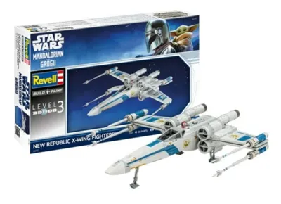Model de asamblat Revell Cosmic: Star Wars - X-Wing Fighter, 1:57