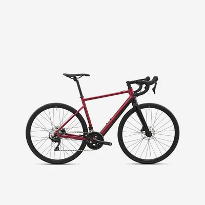 Bicicletă șosea electrică E-EDR AF Shimano 105 roșu