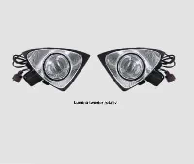 Lumini ambientale dedicate Mercedes-Benz C Class W205 2015-2021, RGB Acrilice 2 in 1 Statice cu efect RGB, Control din Display original
