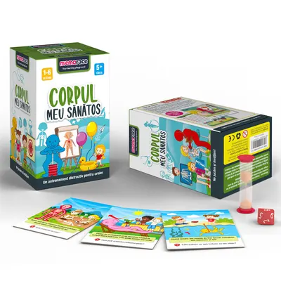 Joc educativ - Memorace: Corpul meu sanatos