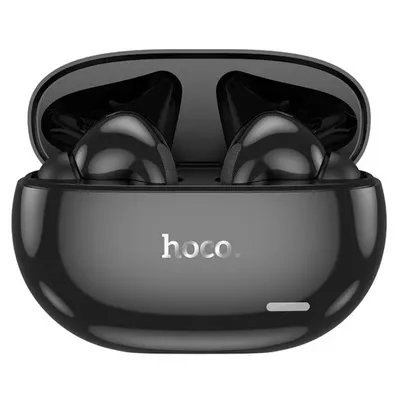 Casti Bluetooth Hoco, Model EW60, Noise Reduction, Functie Siri, Negru Engros