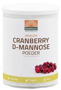 Absolute Cranberry D-Mannose, 100 g, Mattisson Healthstyle