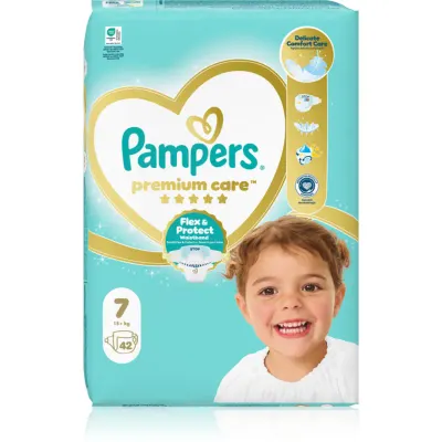 Pampers Premium Care Size 7 scutece de unică folosință 15+ kg 42 buc