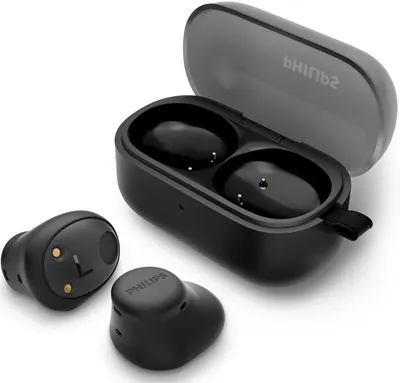Căști fără fir Philips - TAT2149BK/00, TWS, negru