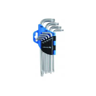 set de chei Torx din 9 piese, otel CrV
