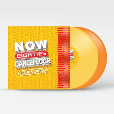 Now Eighties Dancefloor Soul & Disco (Yellow/Orange Vinyl)