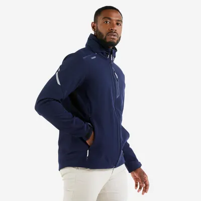 Geacă softshell anti-vânt navigație 500 Bărbați Bleumarin