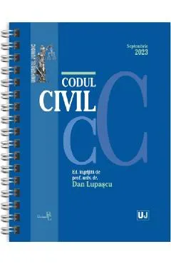 Codul civil Septembrie 2023 Ed. Spiralata