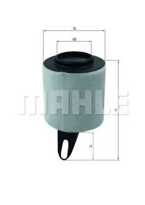 Filtru aer MAHLE ORIGINAL LX 1650