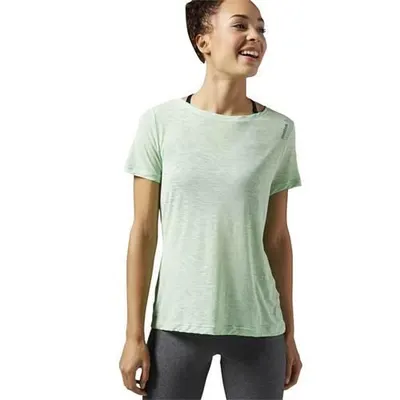 Tricou universal aj3417 cu mânecă scurtă verde-deschis damă