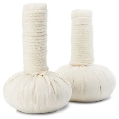 Pungi din plante pentru masaj ayurvedic pinda sweda, 2 bucăți, Amla Natur