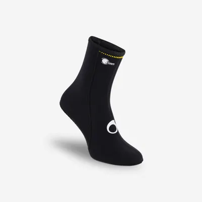 Botoși scufundări neopren 3mm Negru