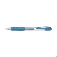Roller cu gel G2 metalic 0.7 albastru Pilot