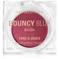 Revolution Bouncy Blur blush cu efect iluminator culoare Bouncy Berry 5.5 g