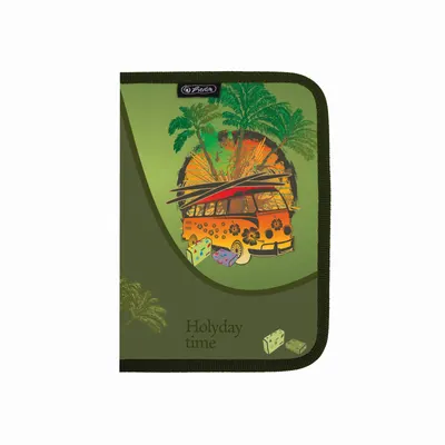 Penar neechipat, 1 fermoar, 2 extensii, 13.5x19.5x3 cm, Holiday Time, Herlitz