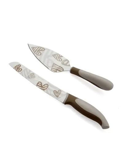 Set cutit + paleta pentru tort - Batticuore