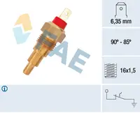 Comutator ventilator temperatura radiator MAZDA 121 I 1.1 1.3 intre 1987-1991